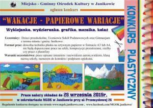 Konkurs plastyczny